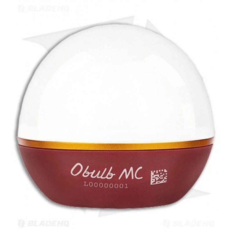 Челници и фарове - Kъмпинг лампа Olight Obulb MC 75lm. - Керемидено червена