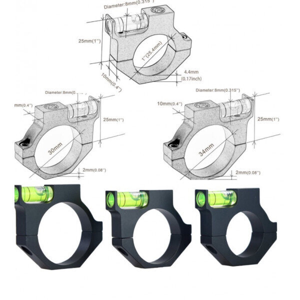 Монтажи и аксесоари - Нивелир за оптика Discovery 30mm.