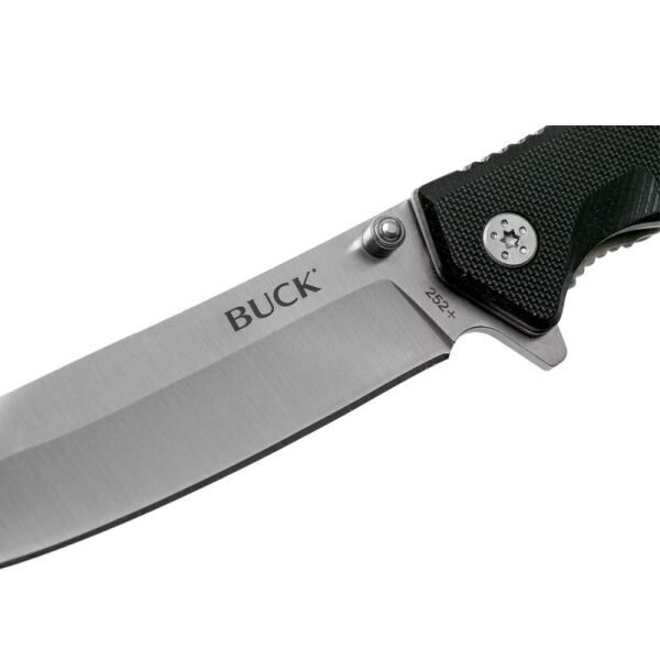 Сгъваеми ножове - Нож Buck 252 Trunk 7Cr17Mov G10 Black