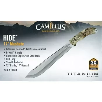 Мачете CAMILLUS HIDE™ 17″