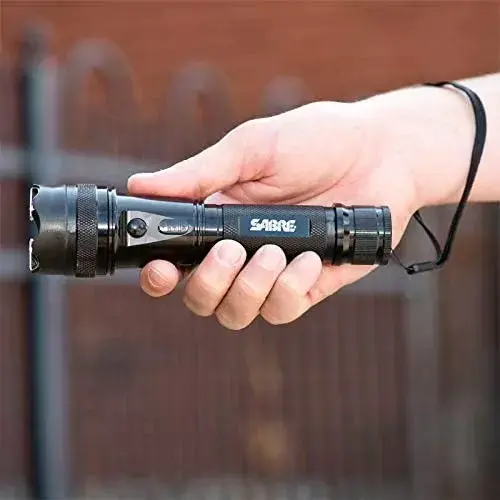 Други - Електрошок Sabre 2-in-1 Stun Gun with Flashlight & Belt Holster