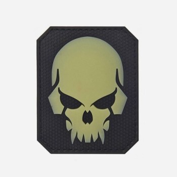 Пач 3D Гумен Pirate skull (Фосфоресциращ)