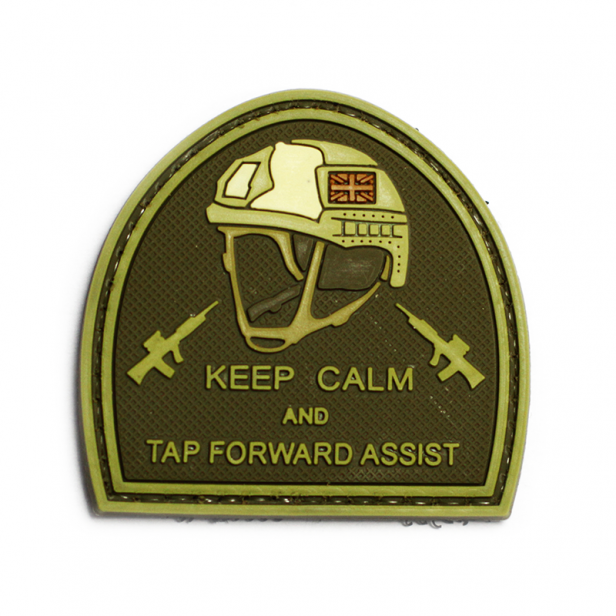 Пачове и велкро панели, аксесоари - KEEP CALM AND TAP FORWARD ASSIST