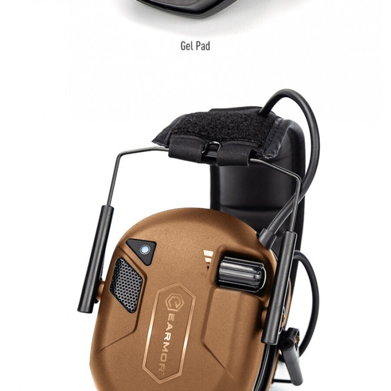 Антифони - Активни антифони Earmor M300T Bluetooth 5.4 - Койот