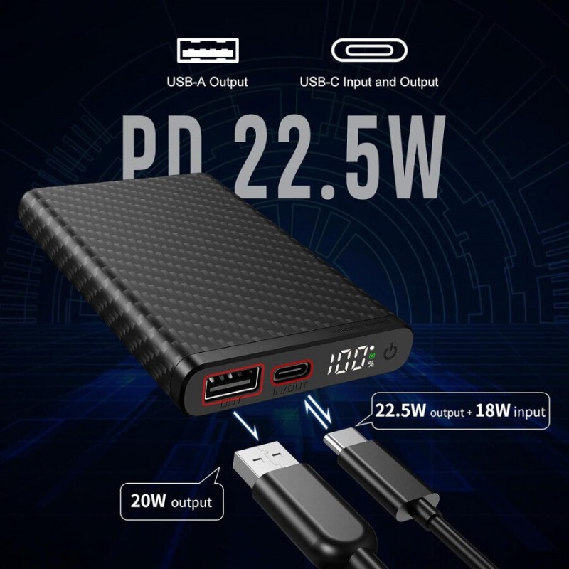 Зарядни - Пауър банка KLARUS K5 Carbon Fiber