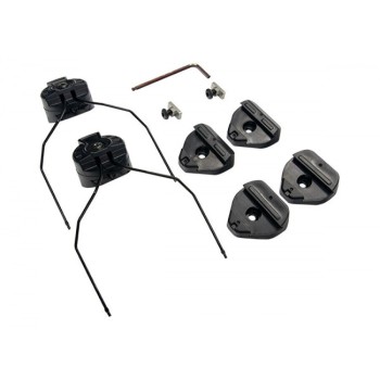 Крепеж за каска за антифони Еarmor и 3М - M13