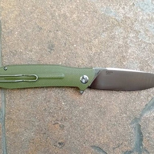 IRONFLY - Нож Ironfly Zesty VG-10 Green