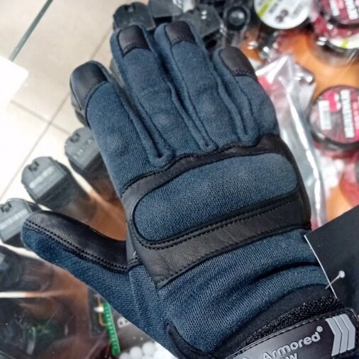 Ръкавици - Тактически ръкавици Smart Flex със сваляем протектор и кожа от коза