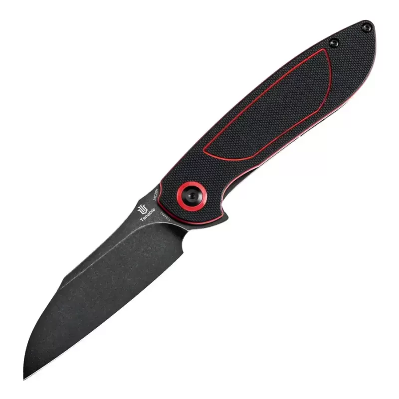Tanable - Нож Tenable Prometheus 14C28N - Black and Red G10