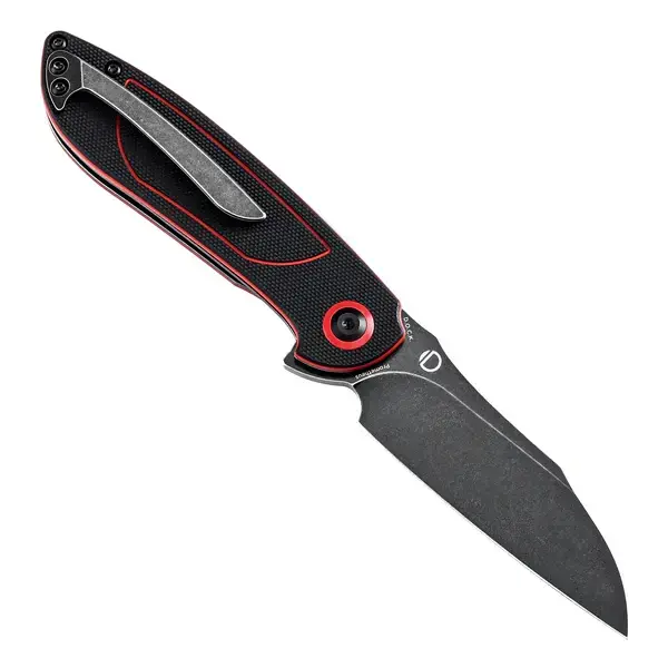 Tanable - Нож Tenable Prometheus 14C28N - Black and Red G10
