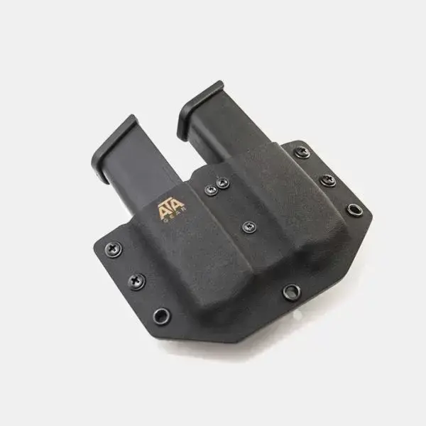 Държачи за пълнители и аксесоари - Двоен холдър от кайдекс ATA GEAR Double Pouch ver.1 за GLOCK 17,22,47