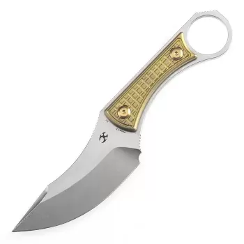 Фиксиран нож Kansept Niko D2 , Bronzed Anodized Titanium