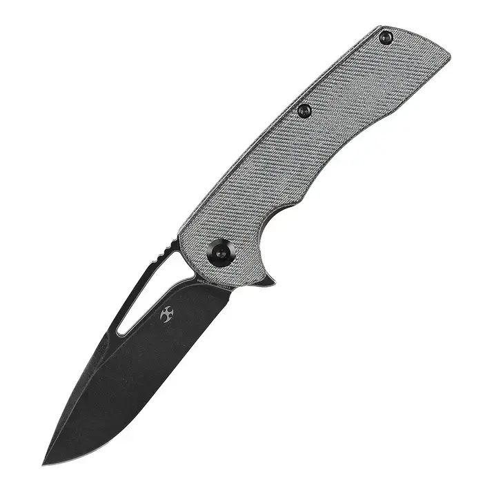 KANSEPT - Сгъваем нож Kryo - 12C28N DENIM MICARTA