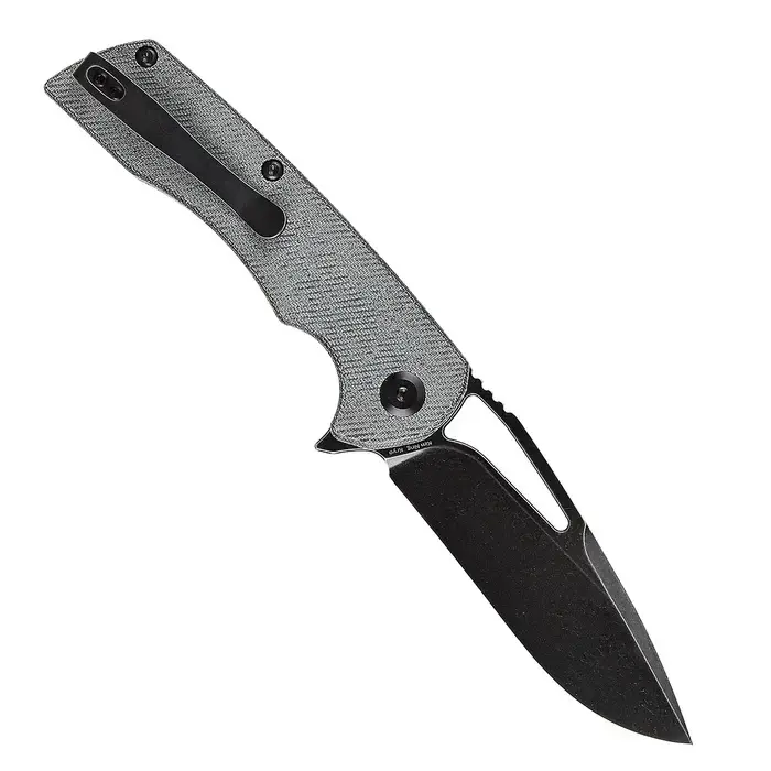 KANSEPT - Сгъваем нож Kryo - 12C28N DENIM MICARTA