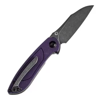 Нож Tenable Prometheus 14C28N - Purple and Black G10