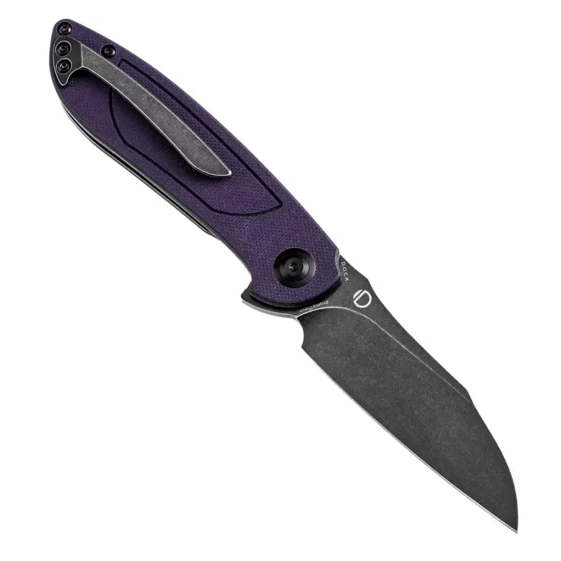 Tanable - Нож Tenable Prometheus 14C28N - Purple and Black G10