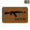 M-Tac patch AKM 7,62 x 39 Laser Cut Coyote/Black