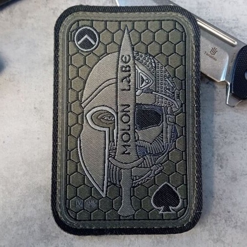 Пачове и велкро панели, аксесоари - M-Tac patch Molon Labe Ace