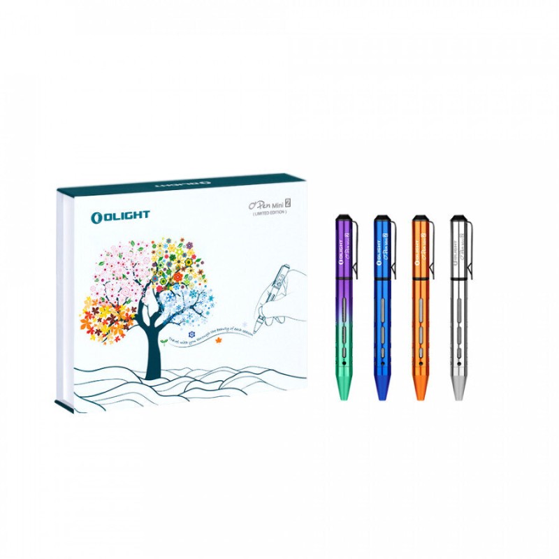Тактически и подаръчни химикалки - Химикалки Olight - Open Mini 2 - комплект сезони