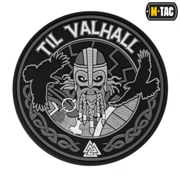M-Tac patch Til Valhall PVC - черен