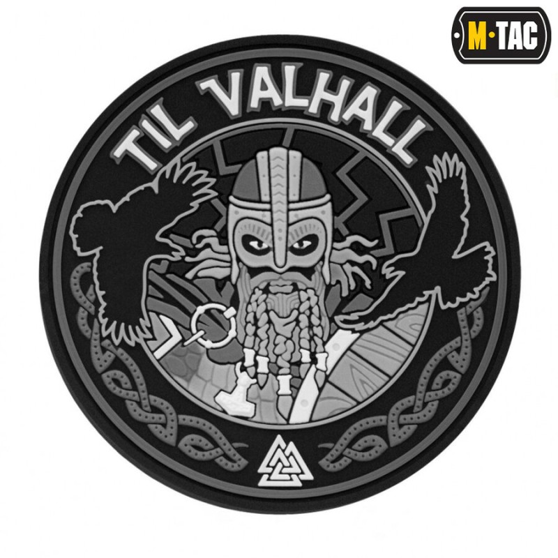 Пачове и велкро панели, аксесоари - M-Tac patch Til Valhall PVC - черен