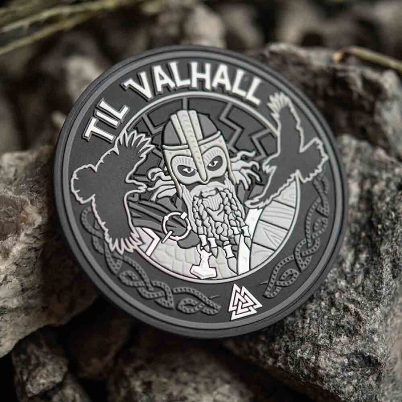 Пачове и велкро панели, аксесоари - M-Tac patch Til Valhall PVC - черен