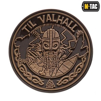 M-Tac patch Til Valhall PVC - койот