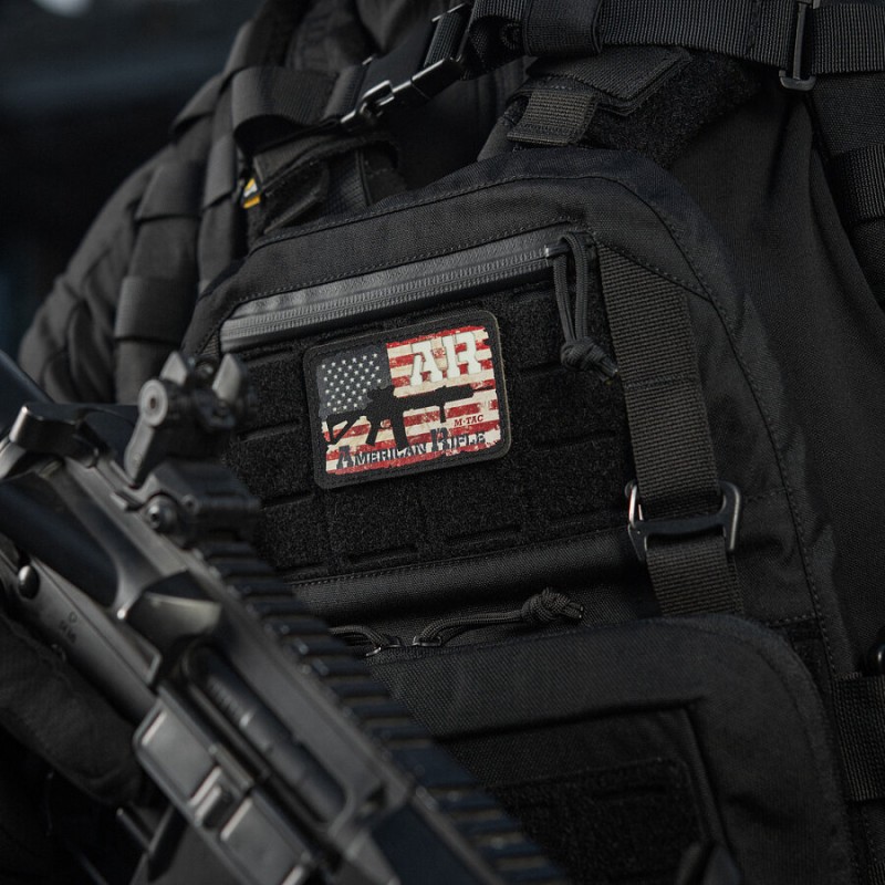 Пачове и велкро панели, аксесоари - Светещ пач M-Tac patch AR-15 American Rifle