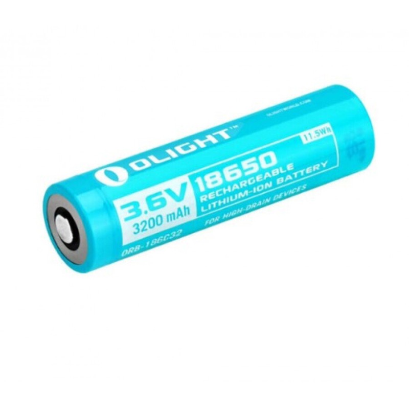 Батерии - Презареждаема батерия Olight 186C32 18650 3200mAh 3.6V