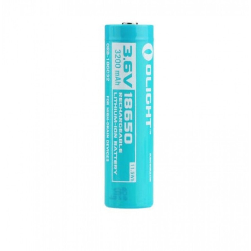 Батерии - Презареждаема батерия Olight 186C32 18650 3200mAh 3.6V