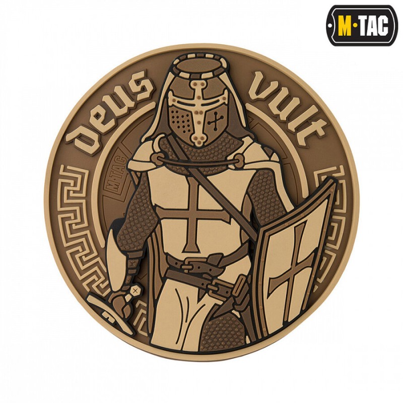 Пачове и велкро панели, аксесоари - M-Tac patch Deus Vult 3D PVC