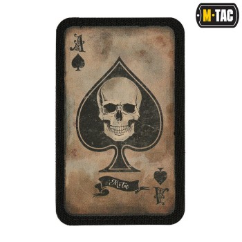 M-Tac patch Ace of Spades -Cordura 500D