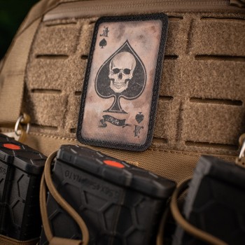 M-Tac patch Ace of Spades -Cordura 500D